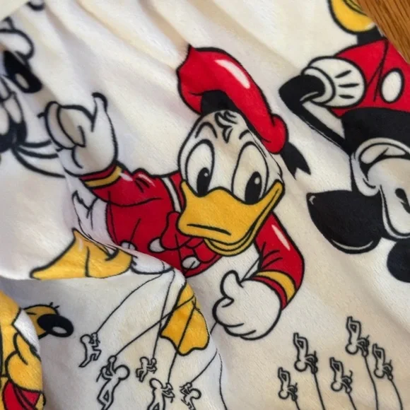 Disney Playful Character Pajama Bottoms & top- Red, Yellow, Black nwot - Picture 5 of 6